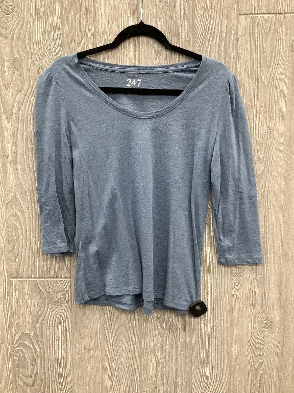 Top 3/4 Sleeve By Maurices In Blue, Size: S