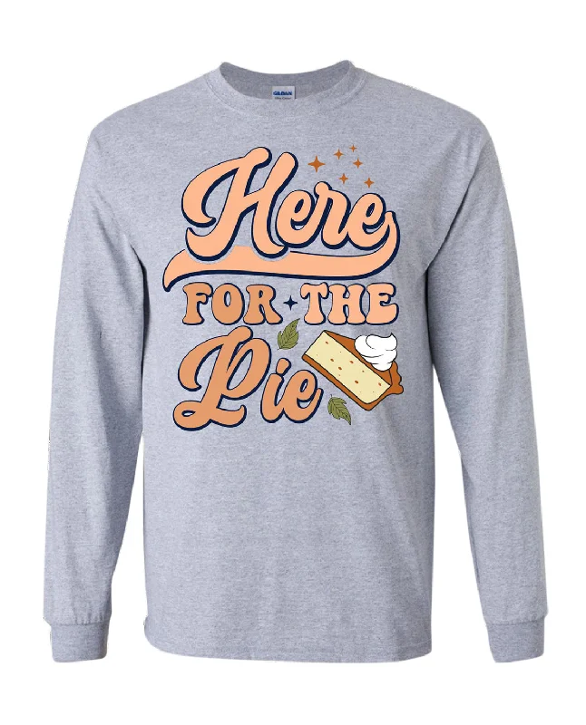 Women's Here for the Pie Long Sleeved Tee