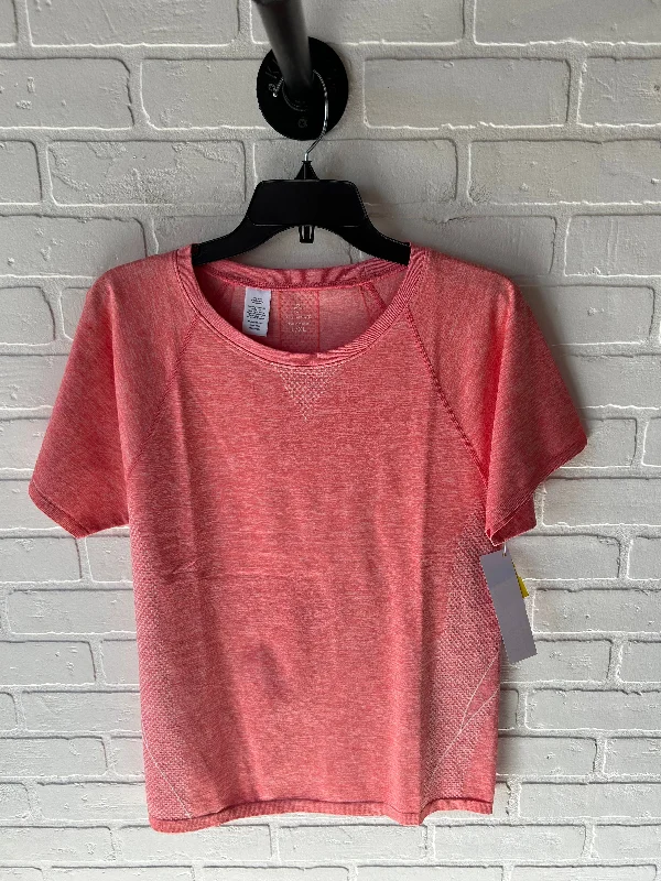 Athletic Top Short Sleeve By Talbots In Peach, Size: L