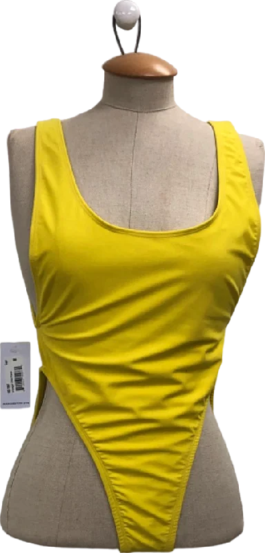 Heroine Sport Yellow Swimsuit UK M