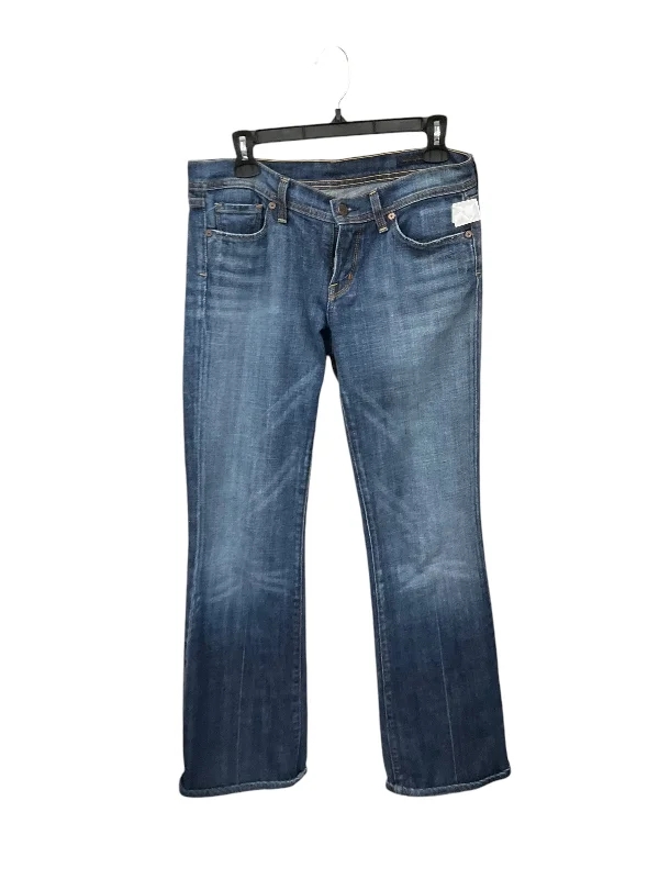 Jeans Flared By Citizens Of Humanity In Denim, Size: 8