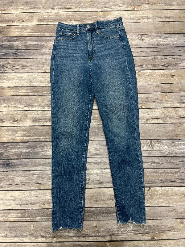 Jeans Skinny By Gap In Blue Denim, Size: 6