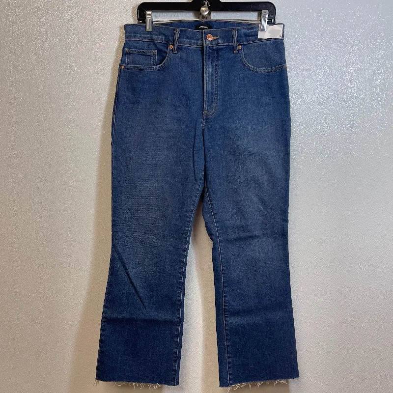 Jeans Straight By Express In Denim, Size: 10