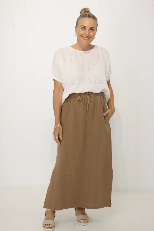 Louise Skirt Caramel