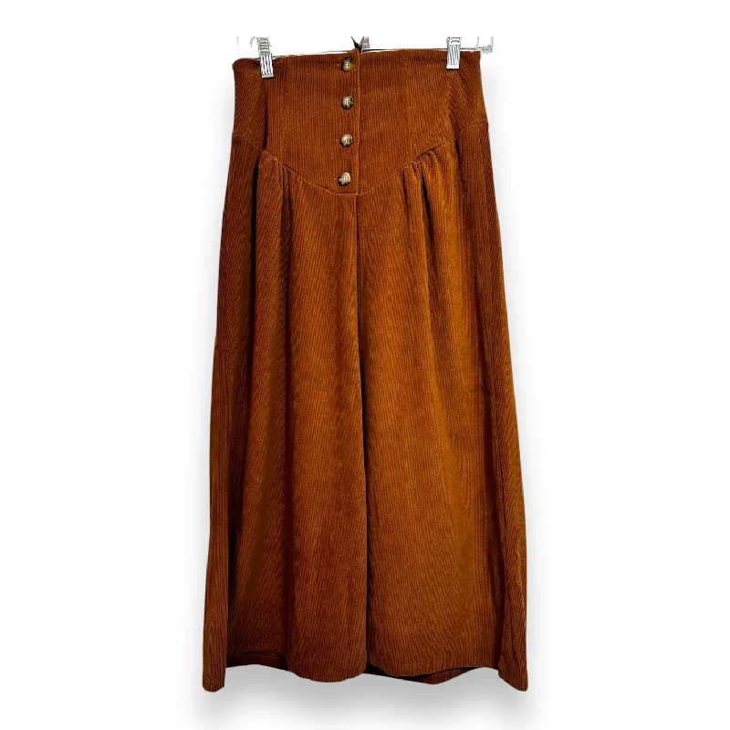 Skirt Midi By Gilli In Copper, Size: S