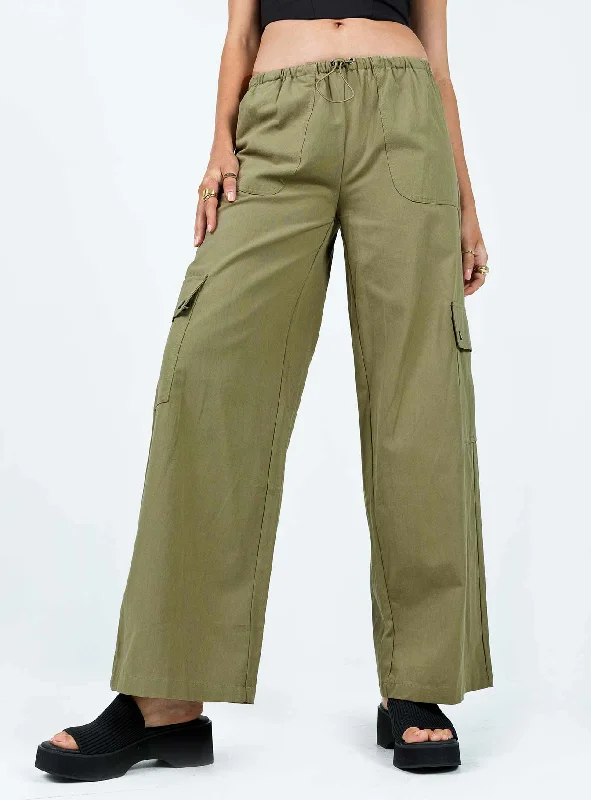 Mackey Cargo Utility Pants Khaki