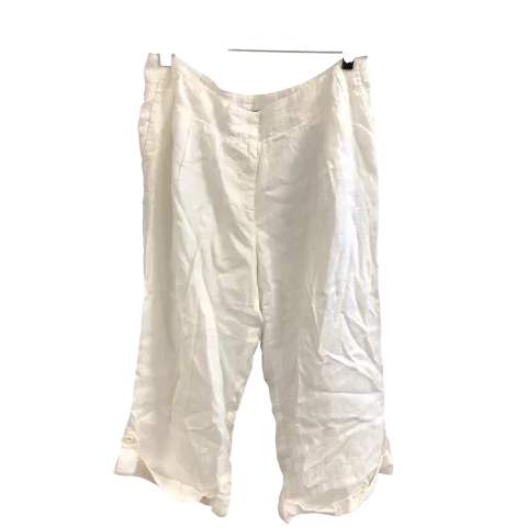 Pants Cropped By Inc In White, Size: 10