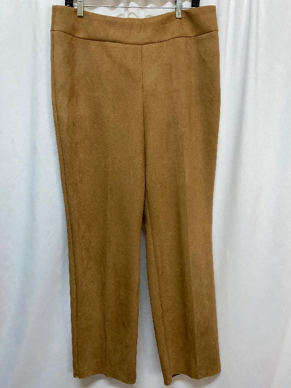 Pants Dress By Allison Daley In Brown, Size: L