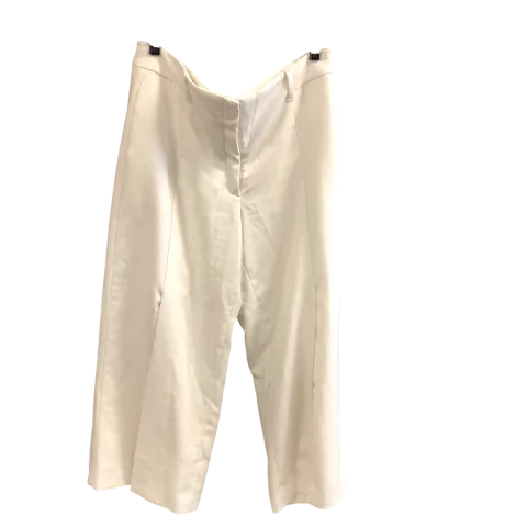 Pants Wide Leg By THE WIDE LEG In White, Size: 12