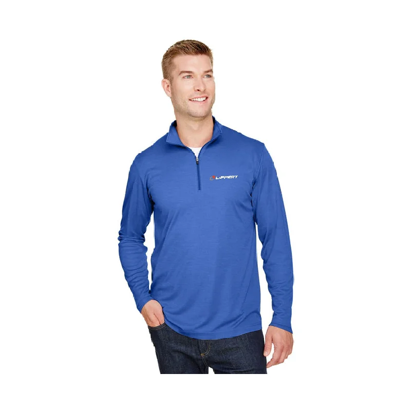 1/4 Zip - Dri Fit - Royal Heather