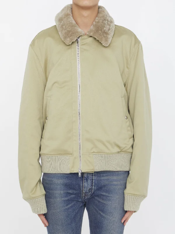 Cotton Bomber Jacket