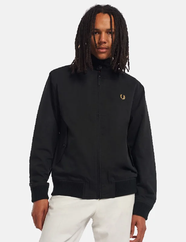 Fred Perry Harrington Jacket - Black