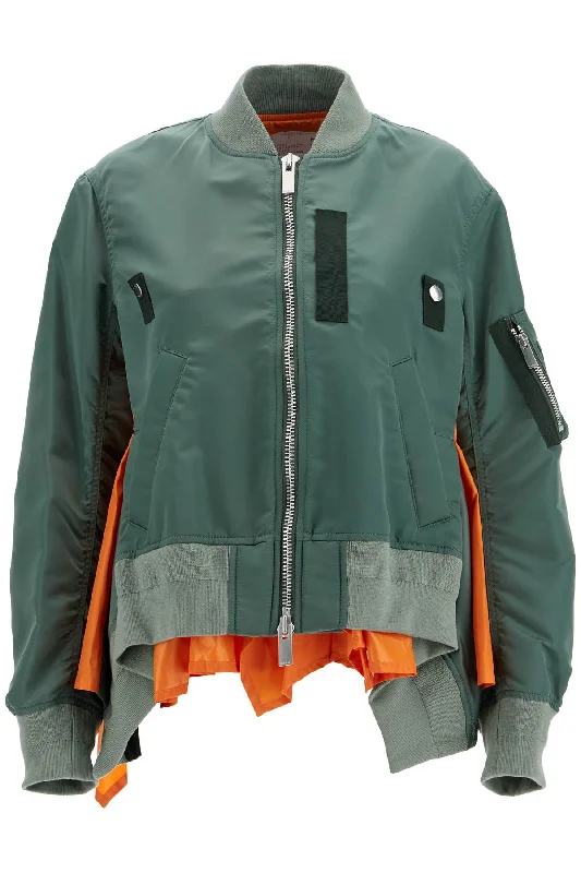 In Pelle\n\nnylon Bomber Jacket