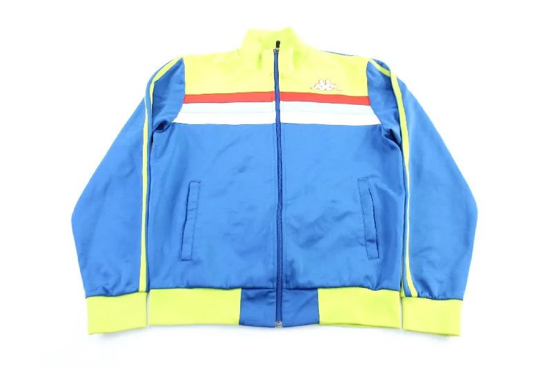 Kappa Embroidered Logo Italia Track Zip Up Jacket