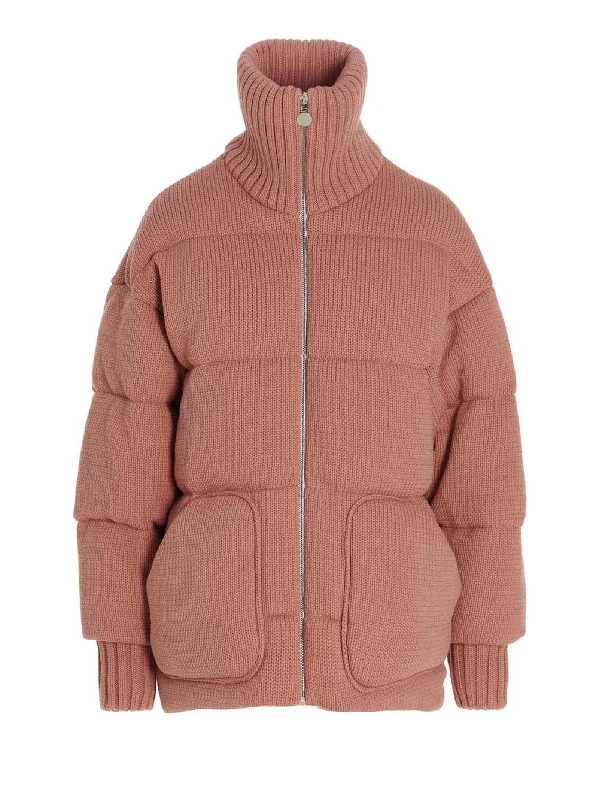 Knitted Puffer Jacket