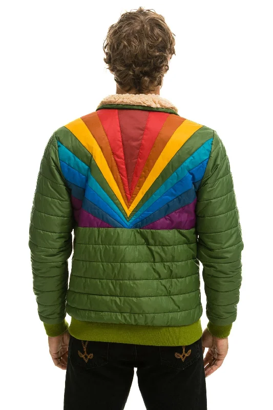 SUNBURST JACKET - GARDEN GREEN