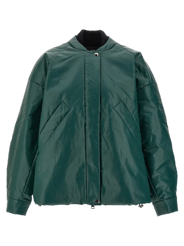 Oversized Padded Bomber Jacket