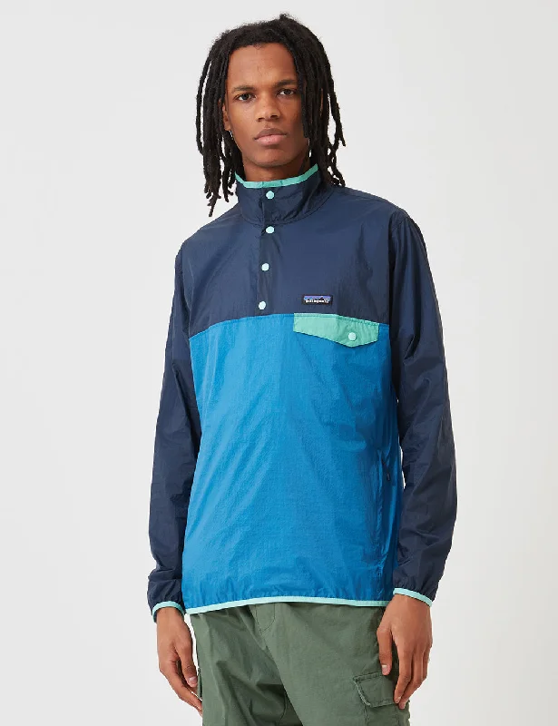 Patagonia Houdini Snap-T Pullover - Port Blue