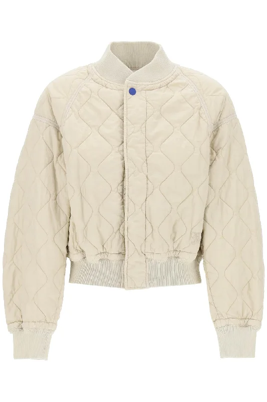 Quilted Bomber Jacket