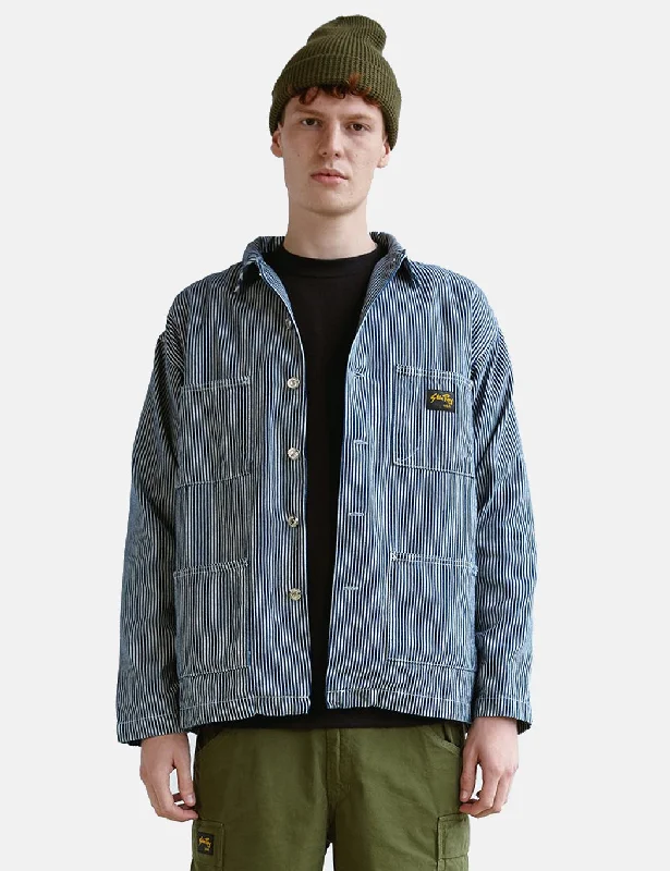 Stan Ray Shop Jacket - Vintage Hickory Blue