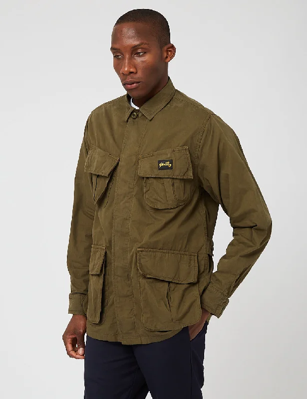 Stan Ray Tropical Jacket - Olive Poplin Green