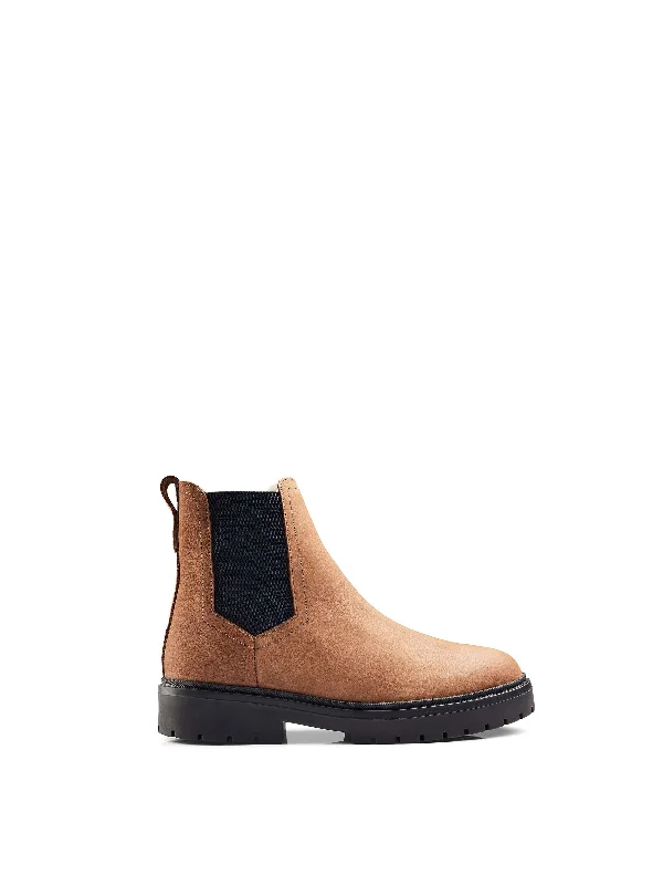 Sheepskin Boudica - Cognac Nubuck