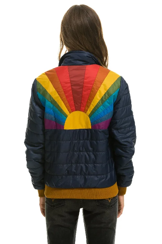 SUNBURST JACKET - NAVY