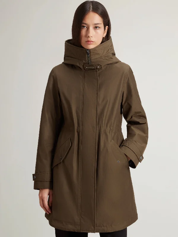 Parka Tre in Uno Verde Scuro