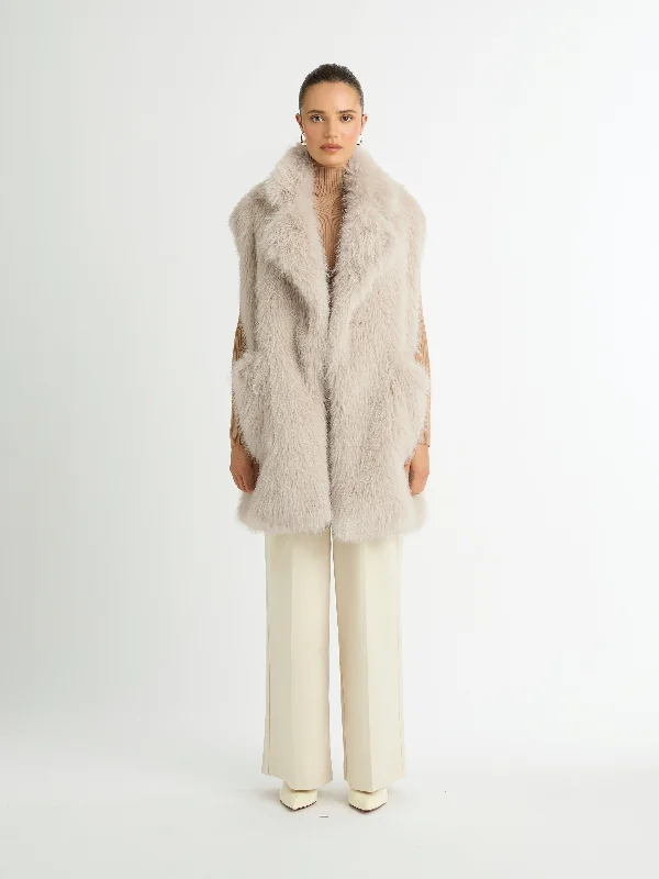 CINDY FUR VEST