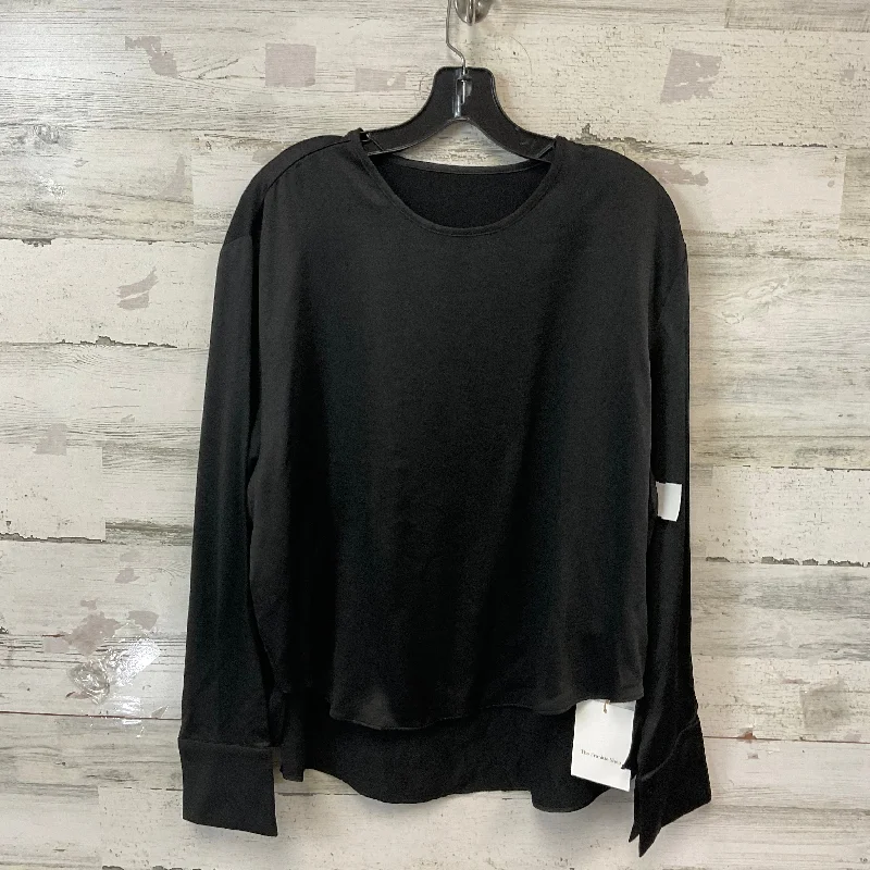 Blouse Long Sleeve By THE FRANKIE SHOP In Black, Size: M