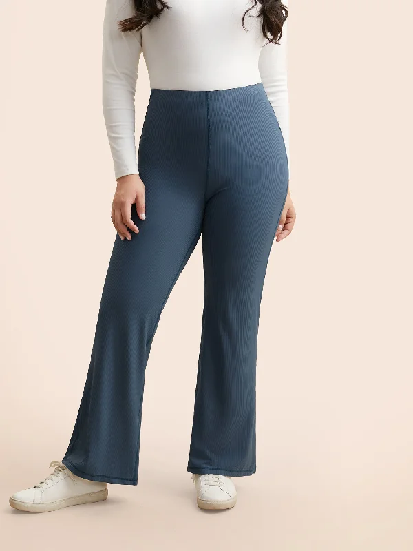 High Stretch Mid Rise Bootcut Leggings